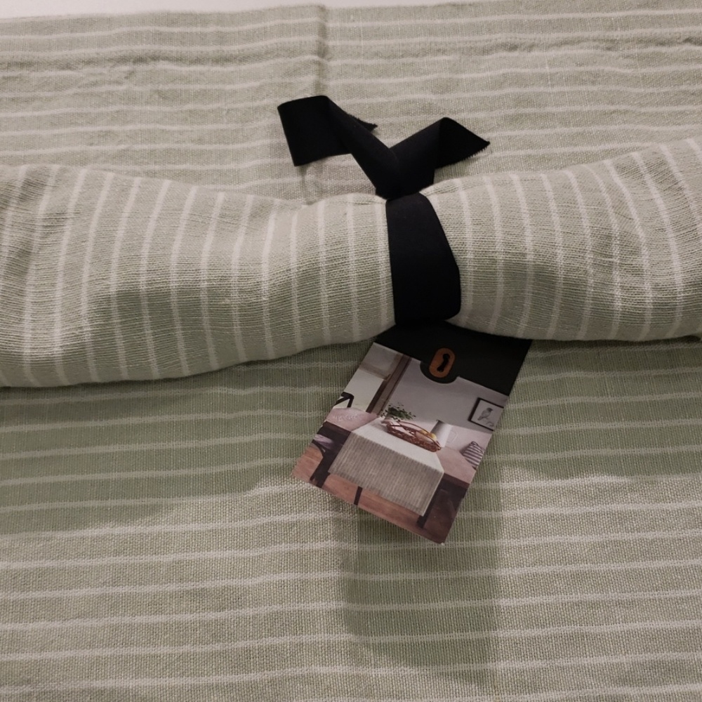 Hearth & Hand | NWT Woven Linen & Cotton Table Runner 14 x 72